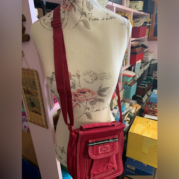 Small canvas handbag. - Picture 2 of 6